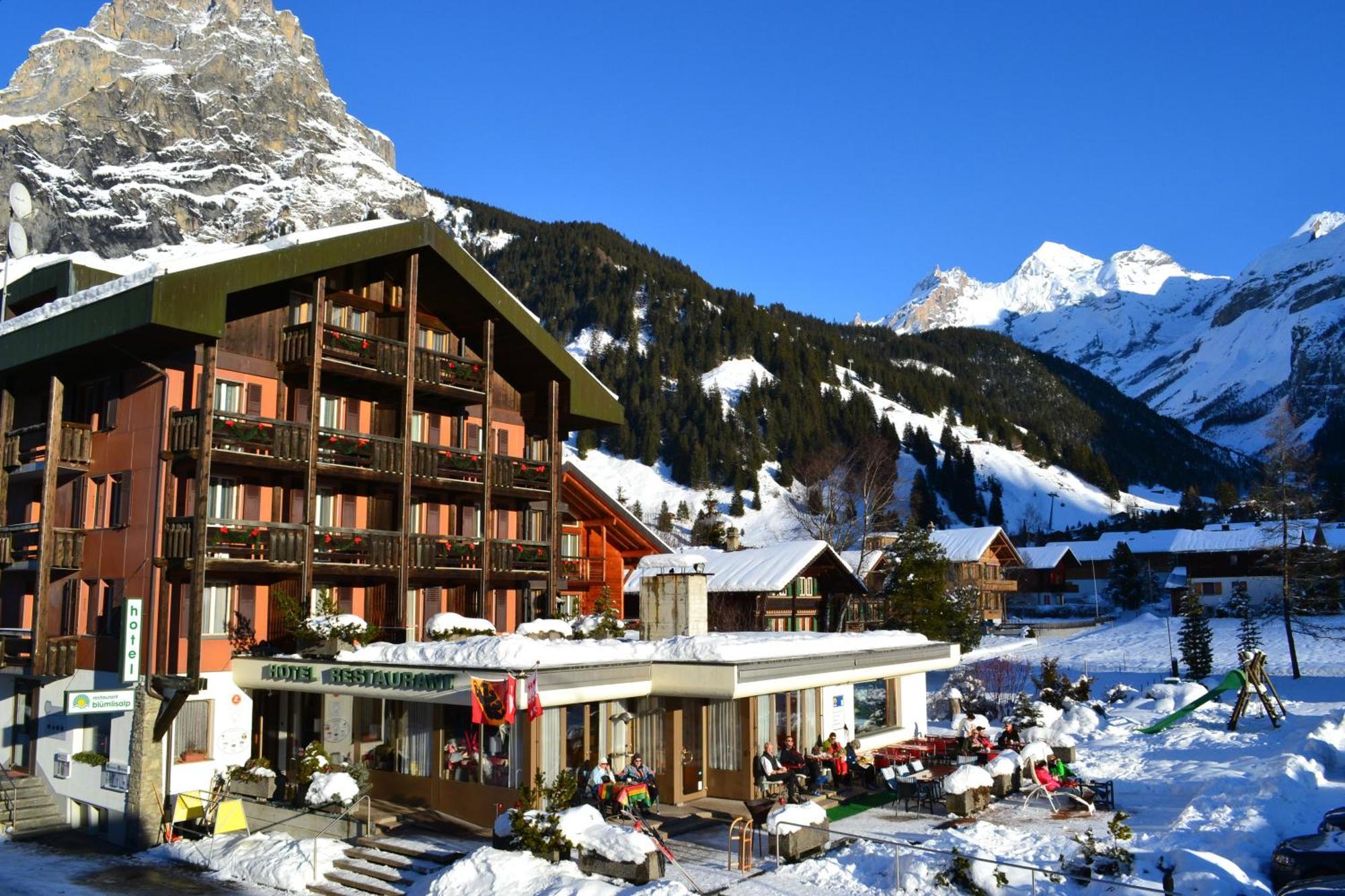 Bluemlisalp Hotel Kandersteg Bagian luar foto