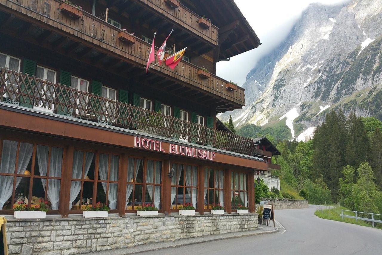 Bluemlisalp Hotel Kandersteg Bagian luar foto