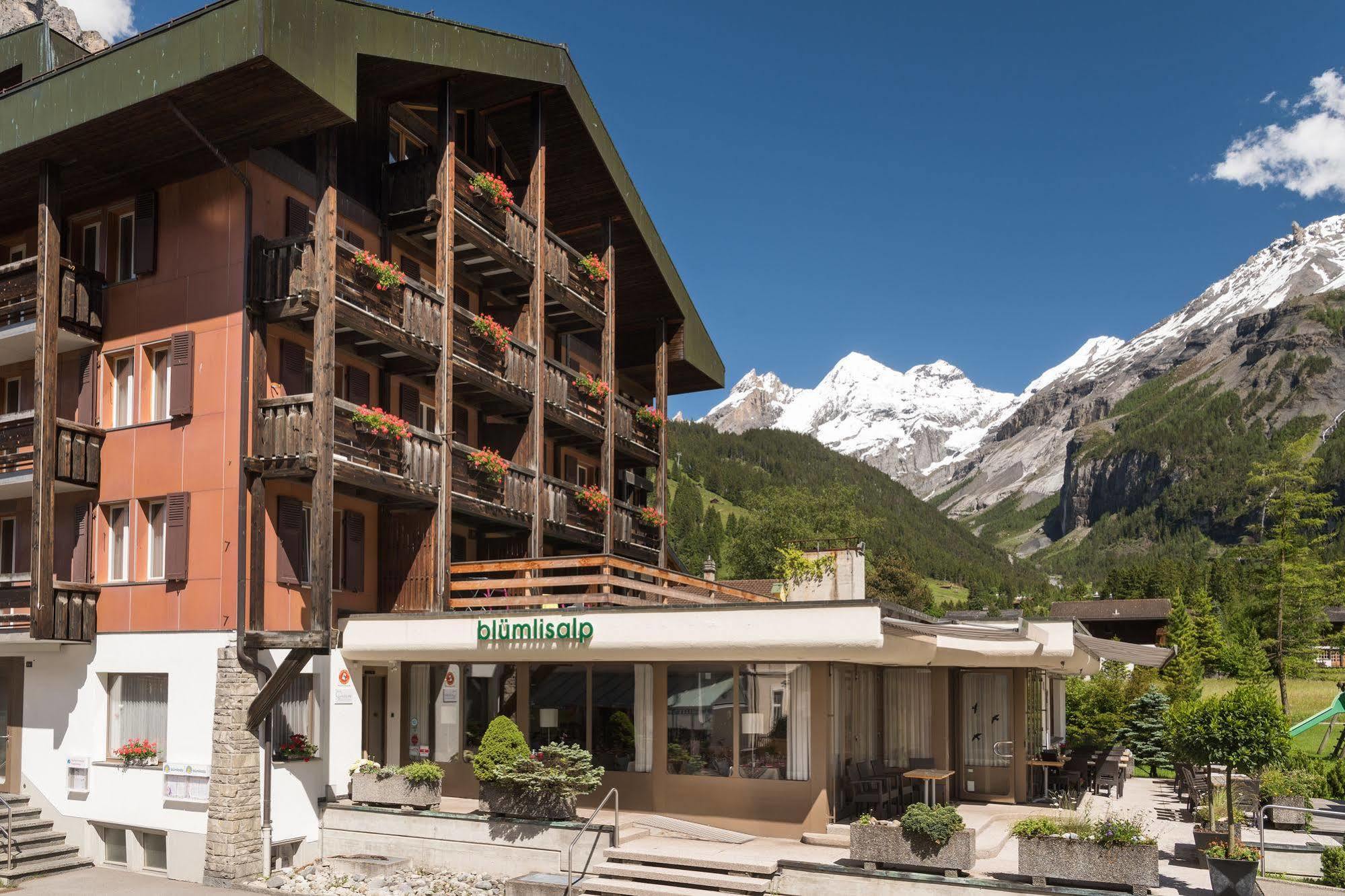 Bluemlisalp Hotel Kandersteg Bagian luar foto